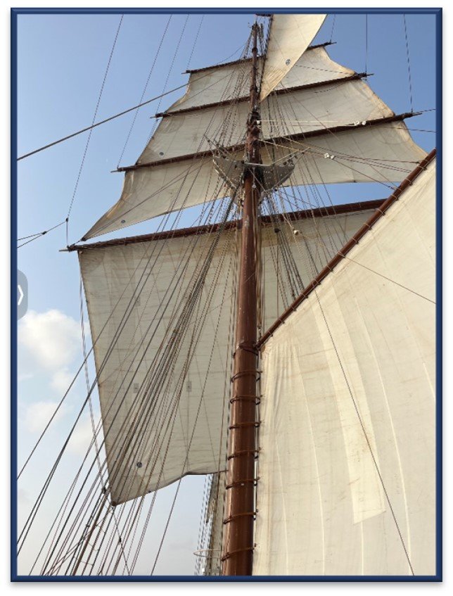 Aparejo visto desde puente.